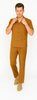 Mens Walking Suit in Color caramel  leisure suit causal Matching Shirt and Pants $99 7   - from alligatorwarehouse.com