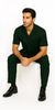 Mens Walking Suit in Color hunter green  leisure suit causal Matching Shirt and Pants $99 6   - from alligatorwarehouse.com