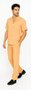Mens Walking Suit in Color melon leisure suit causal Matching Shirt and Pants $99 3   - from alligatorwarehouse.com