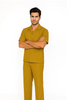 Mens Walking Suit in Color mustard  leisure suit causal Matching Shirt and Pants $99 2   - from alligatorwarehouse.com