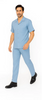Mens Walking Suit in Color powder blue leisure suit causal Matching Shirt and Pants $99 8   - from alligatorwarehouse.com