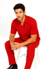 Mens Walking Suit in Color red leisure suit causal Matching Shirt and Pants $99 6   - from alligatorwarehouse.com