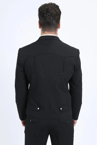Men's Western Sport Suit - Black 2   - from alligatorwarehouse.com