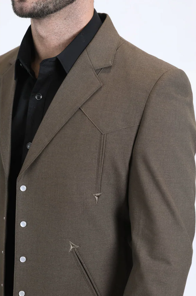 Men's Western Sport Suit - Brown 7   - from alligatorwarehouse.com