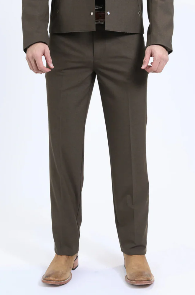 Men's Western Sport Suit - Brown 8   - from alligatorwarehouse.com