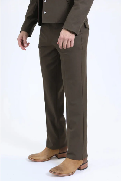 Men's Western Sport Suit - Brown 3   - from alligatorwarehouse.com