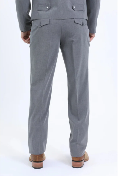 Men's Western Sport Suit - Grey 3   - from alligatorwarehouse.com