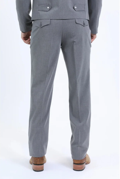 Men's Western Sport Suit - Grey