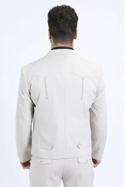 Men's Western Sport Suit - White 2   - from alligatorwarehouse.com