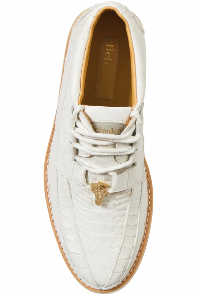 Mens Wild West Boots Caiman and Ostrich Skin Shoe 2ZA050228 4 2ZA050228-060  - from alligatorwarehouse.com