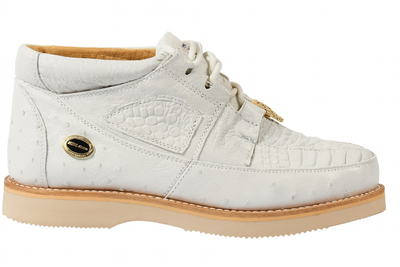 Mens Wild West Boots Caiman and Ostrich Skin Shoe 2ZA050228 7 2ZA050228-060  - from alligatorwarehouse.com