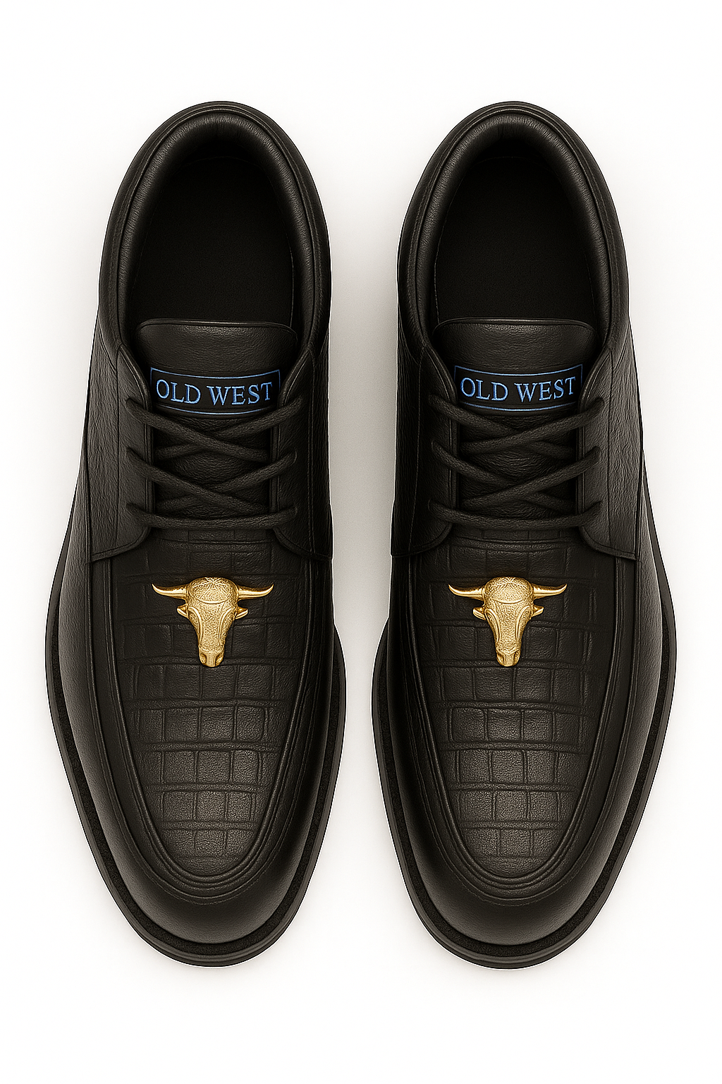 Men's Wild West Boots Caiman and Smooth Ostrich Skin Shoe 2ZA052805