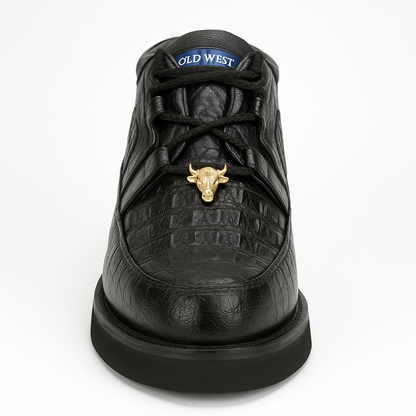 Men's Wild West Boots Caiman and Smooth Ostrich Skin Shoe 2ZA052805