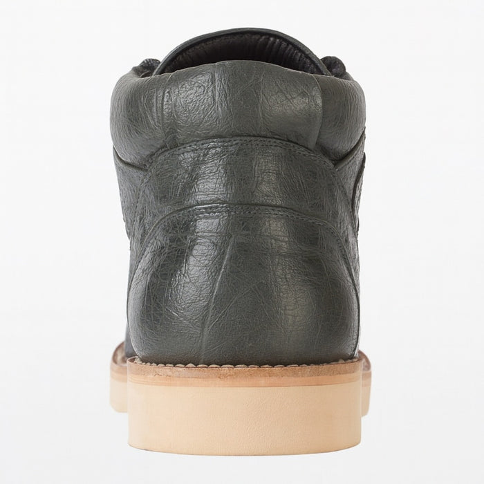 Men's Wild West Boots Caiman and Smooth Ostrich Skin Shoe