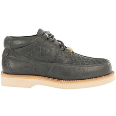 Men's Wild West Boots Caiman and Smooth Ostrich Skin Shoe