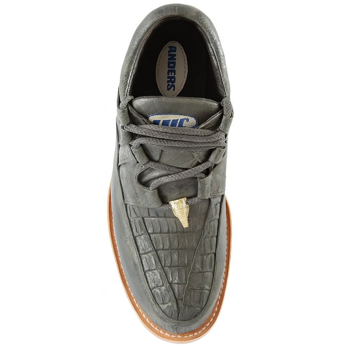 Men's Wild West Boots Caiman and Smooth Ostrich Skin Shoe
