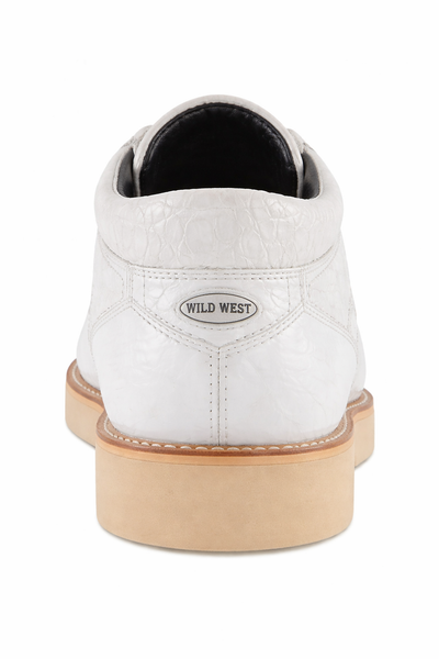 Men's Wild West Boots Caiman and Smooth Ostrich Skin Shoe 2ZA052828