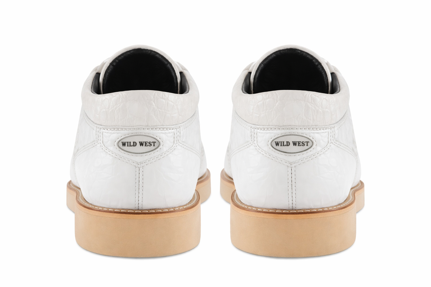 Men's Wild West Boots Caiman and Smooth Ostrich Skin Shoe 2ZA052828