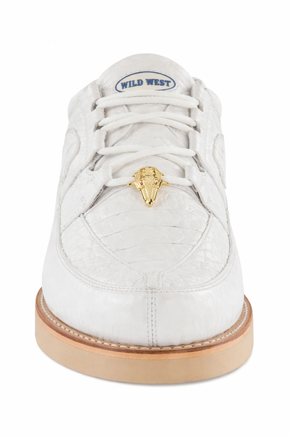 Men's Wild West Boots Caiman and Smooth Ostrich Skin Shoe 2ZA052828