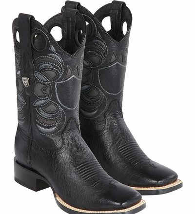Men's Wild West Smooth Ostrich Ranch Toe Boots 282497 10 28249705-060  - from alligatorwarehouse.com