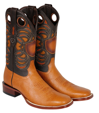 Men's Wild West Smooth Ostrich Ranch Toe Boots 282497 8 28249705-060  - from alligatorwarehouse.com