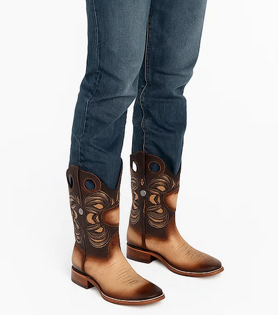 Men's Wild West Smooth Ostrich Ranch Toe Boots 282497 2 28249705-060  - from alligatorwarehouse.com