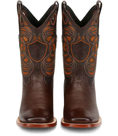 Men's Wild West Smooth Ostrich Ranch Toe Boots 282497 12 28249705-060  - from alligatorwarehouse.com