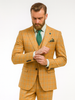 Men’s Yellow Plaid 3-Piece Suit with Vest – Stylish Formal Wear 8   - from alligatorwarehouse.com