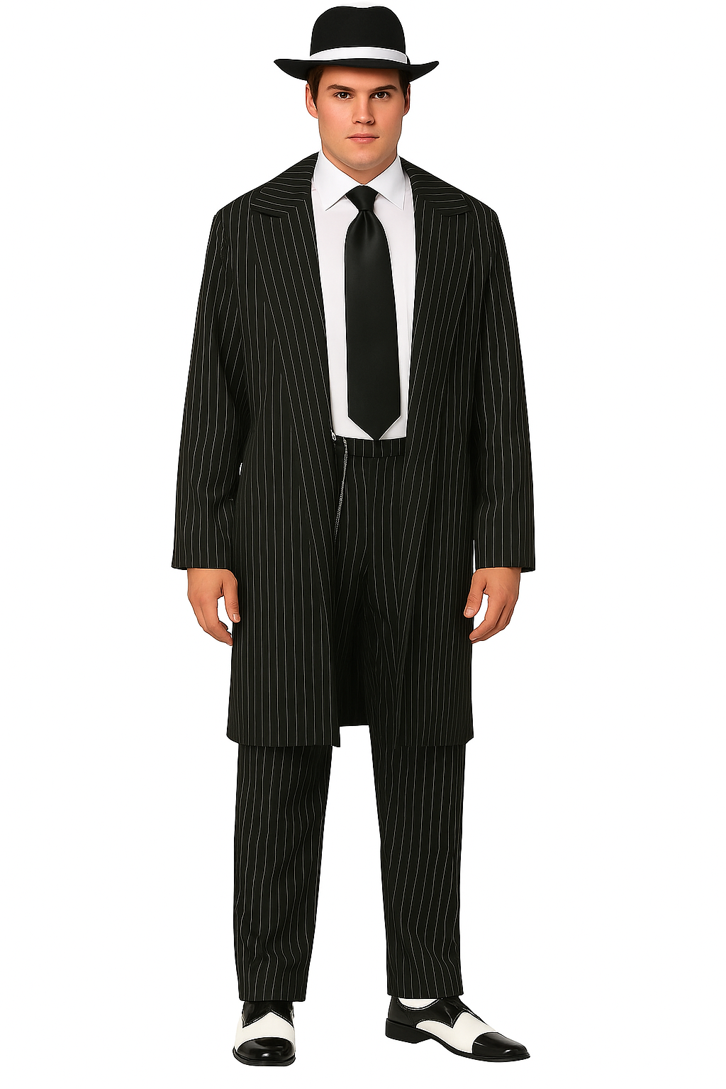Zoot Suit Costume Black ~ White