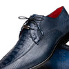 Marco Di Milano Merida Navy Lizard & Caiman Crocodile Oxfords Shoes 3 MERIDA_CAIMAN FUSCUS-LIZ RING_NAVY_6  - from alligatorwarehouse.com