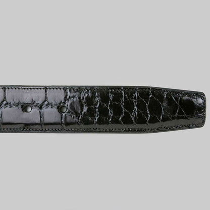 Mezlan Alligator Belt Black (AO7907)