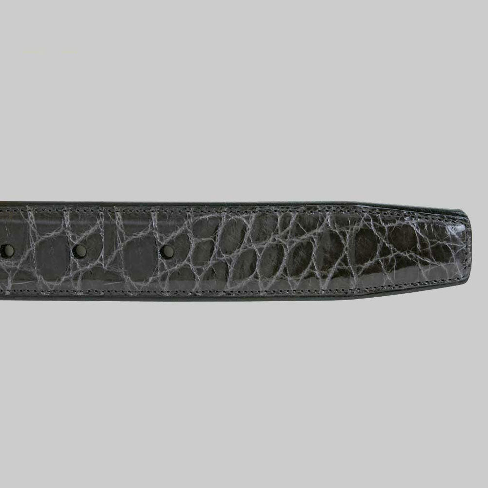 Mezlan Alligator Belt Grey (AO7907)