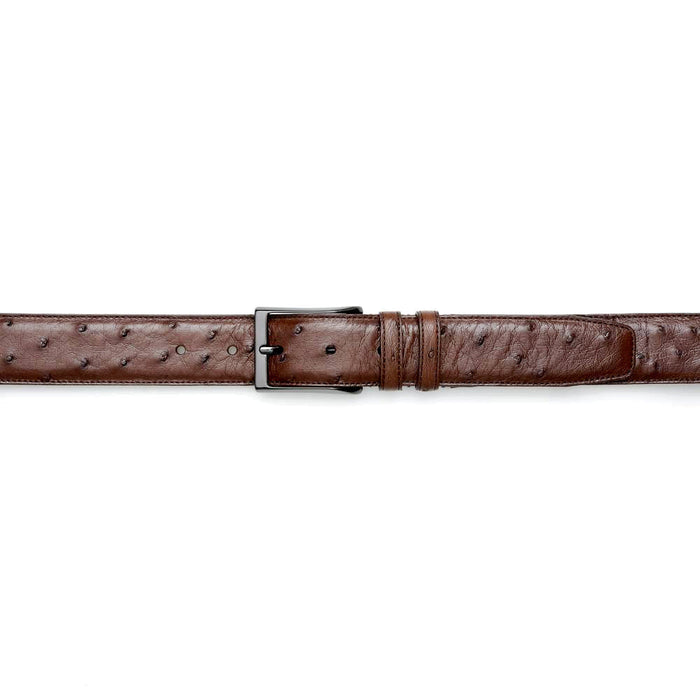Mezlan Ostrich Skin Belt