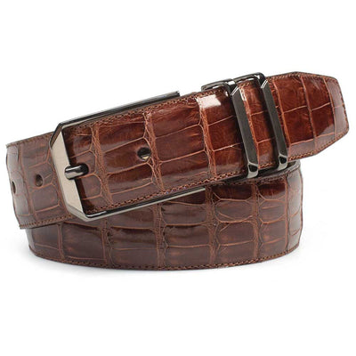 Mezlan Crocodile Belt Sport