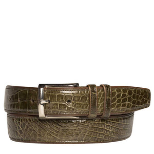 Mezlan Alligator Belt: Luxurious Exotic Leather Accessory