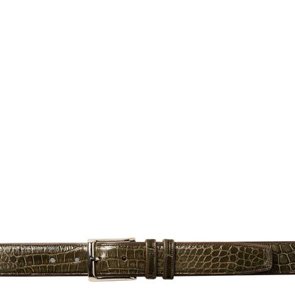 Mezlan Alligator Belt: Luxurious Exotic Leather Accessory