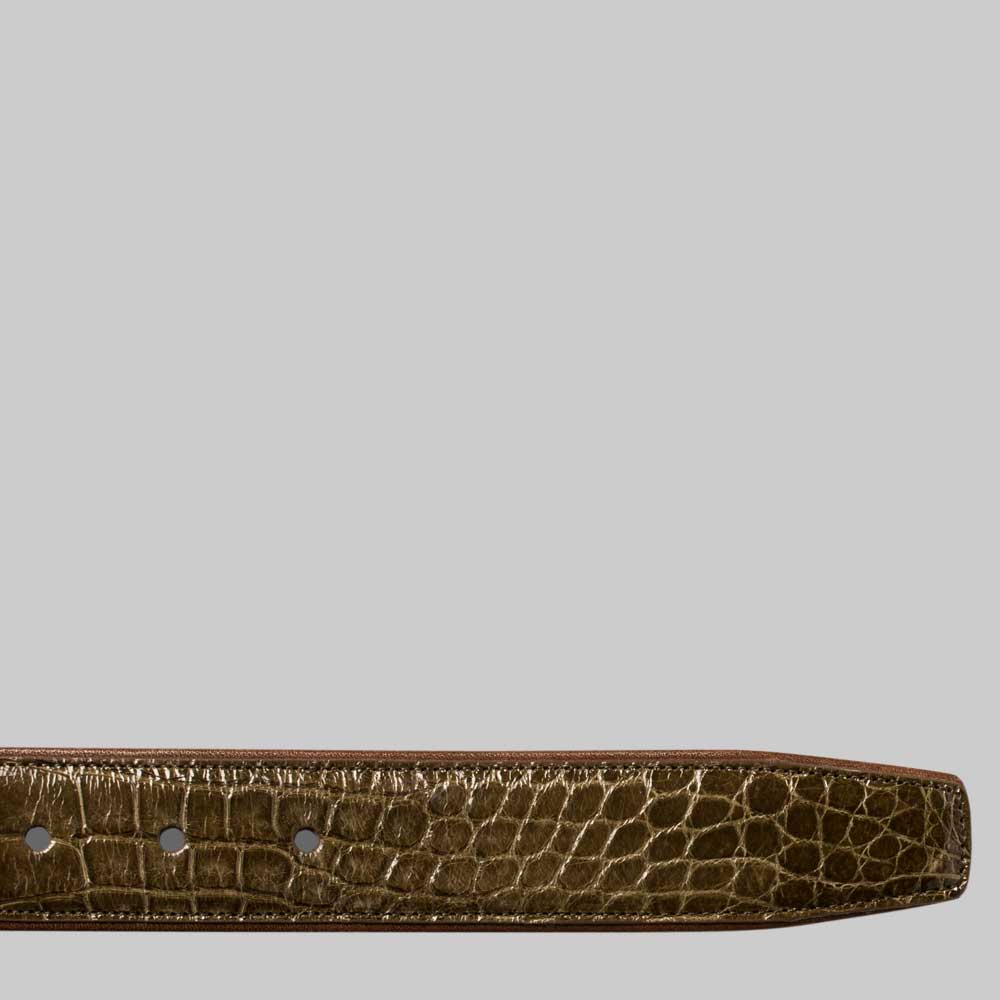 Mezlan Alligator Belt: Luxurious Exotic Leather Accessory