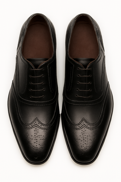 Mens Mezlan Ugalde Classic Wingtip Dress Shoe in Cognac 18   - from alligatorwarehouse.com