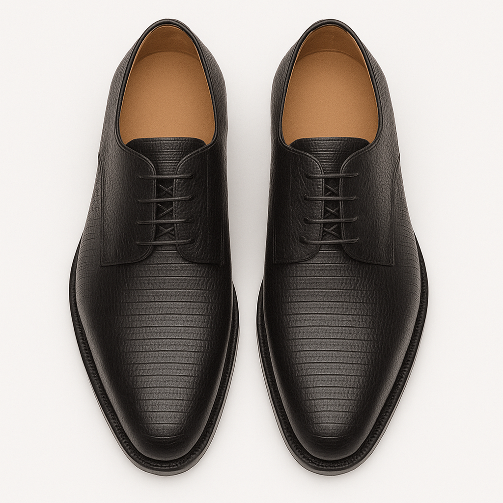 Mens Mezlan Pegaso Lizard Dress Shoe in Tan