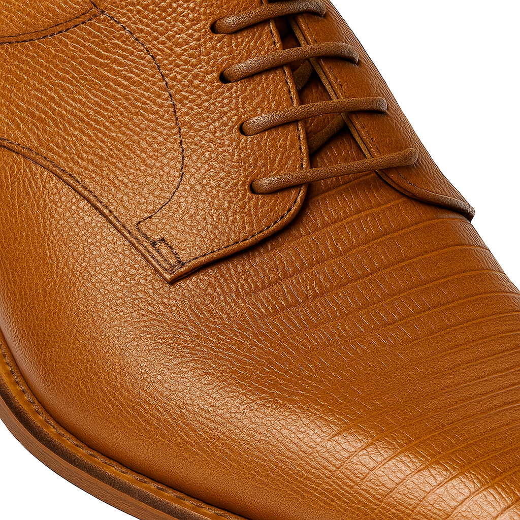 Mens Mezlan Pegaso Lizard Dress Shoe in Black