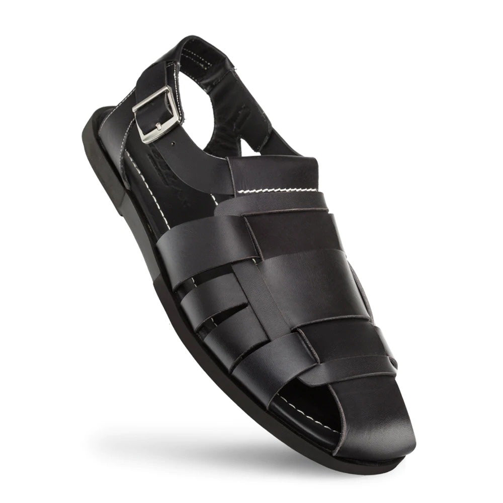 Mezlan Fisherman Sandals Black (R20257)