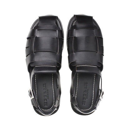 Mezlan Fisherman Sandals Black (R20257)