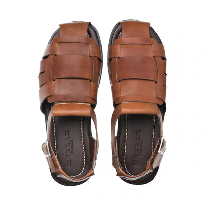 Mezlan Fisherman Sandals Cognac (R20257)