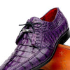 Marco Di Milano Cancun Purple Caiman Crocodile Derby 3 CANCUN_CAIMAN FUSCUS_PURPLE_6  - from alligatorwarehouse.com