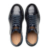 Mezlan Men's Gator Sneakers Blue Designer Fashion Sneaker 2   - from alligatorwarehouse.com