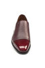 Mezlan Milani Burgundy Calfskin & Deerskin Men’s Classic Dress Slip On 8   - from alligatorwarehouse.com