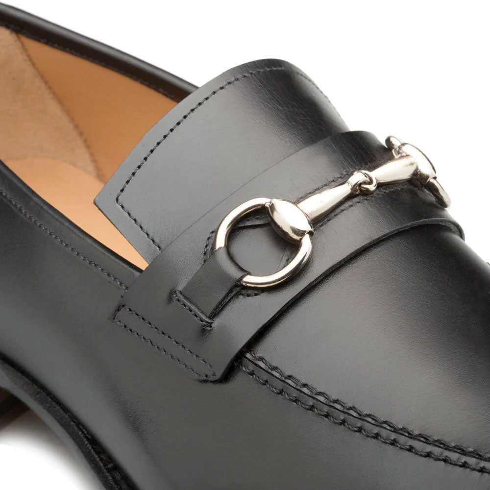 Mezlan Ornament Loafers Black (E20482)
