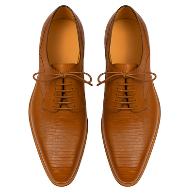 Mens Mezlan Pegaso Lizard Dress Shoe in Black 14   - from alligatorwarehouse.com