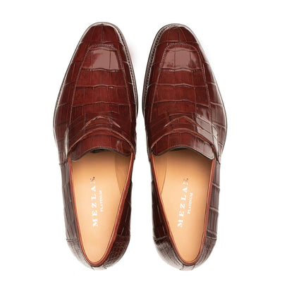 Mezlan Shoes Loafer - Mezlan Alligator Shoes - Mezlan Alligator Dress Shoes  On Sale 6   - from alligatorwarehouse.com