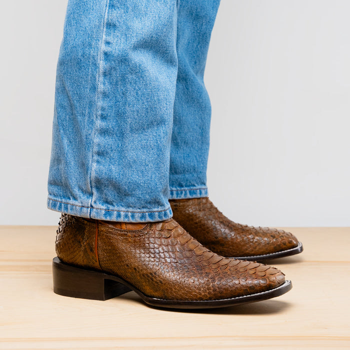 Marco Di Milano Missouri Cognac Leather Dress Shoe